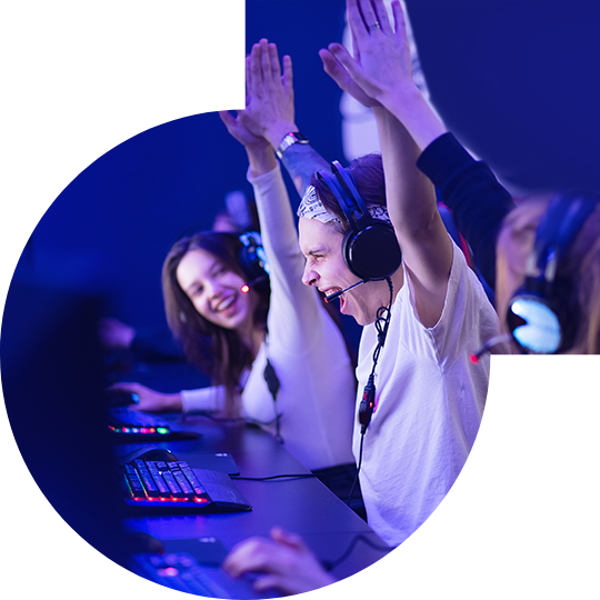 抖圈獨家雙向驅動技術<br>讓電競玩家盡情享受極致高速快感